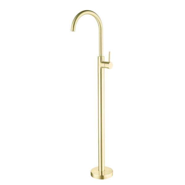 NRO210903A01BG Brushed Gold Free Standing Bath Mixer
