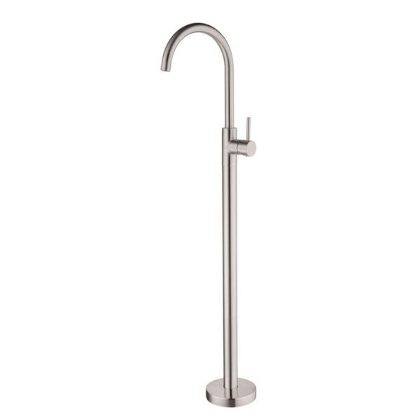 NRO210903A01BN Brushed Nickel Free Standing Bath Mixer