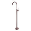 NRO210903A01BZ Brushed Bronze Freestanding Bath Mixer
