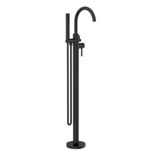 NRO210903AMB Matte Black Freestanding Bath Mixer