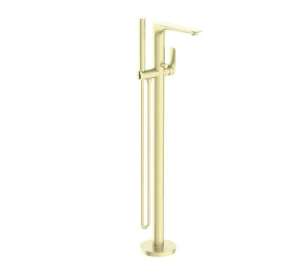NRO321503ABG Brushed Gold Freestanding Bath Mixer