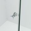 SS08-nickel-detail SS08 - Chrome Frameless Shower Screen with Wall Brackets - 1200x900mm