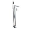 TFM-137 1 ASL-137 Chrome Square Floor Mixer Set