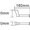 TP 25035A 2 EXON Chrome Toilet Roll Holder