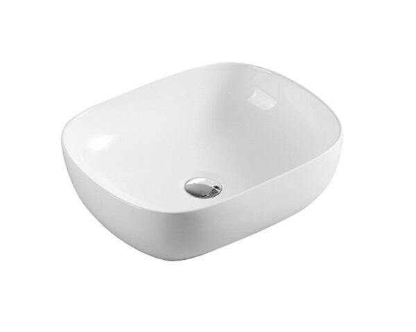 EC2142 Gloss White Ceramic Basin 490x395x150mm