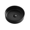 WB 3535MK 1 EC3535MK Matt Black Ceramic Basin 355x355x120mm