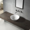 EC4030M Matte White Ceramic Basin 400x400x130mm
