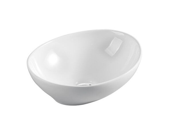 EC4047 Gloss White Ceramic Basin 405x330x140mm