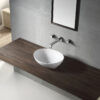 WB 4047 2 EC4047 Gloss White Ceramic Basin 405x330x140mm