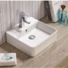EC4148B Gloss White Ceramic Basin 370x370x130mm