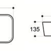 EC4632M Matte White Ceramic Basin 460x320x135mm