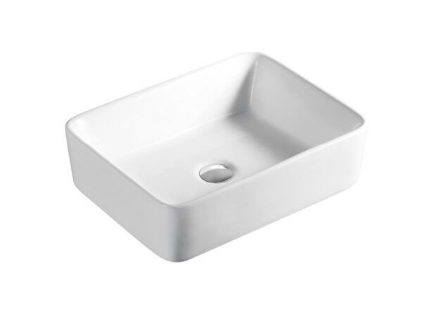 EC4737 Gloss White Ceramic Basin 475x365x130mm