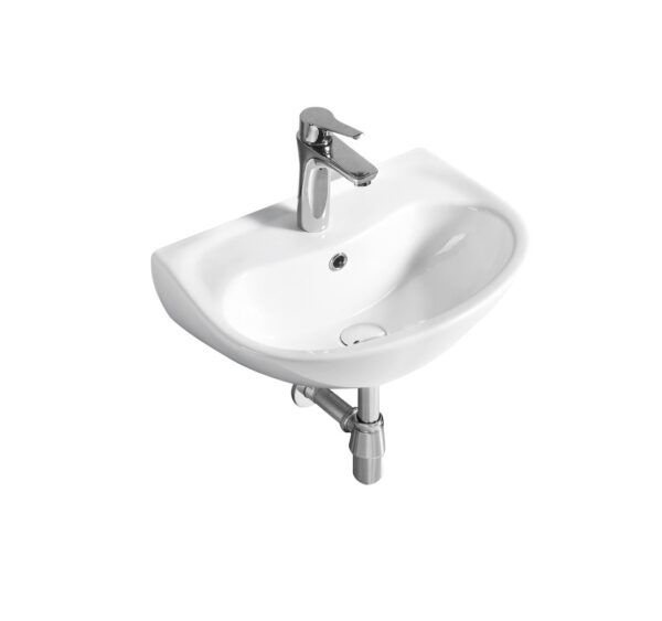 EC5035W Gloss White Ceramic Basin 505x355x185mm