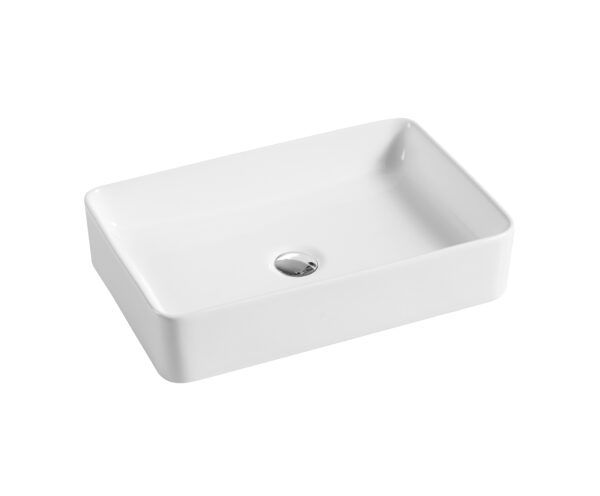 EC6035B Gloss White Ceramic Basin 505x340x110mm