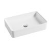 WB 6035M 1 EC6035M Matte White Ceramic Basin 505x340x110mm
