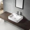 WB 6042S 2 EC6042S Gloss White Ceramic Basin 500x420x130mm