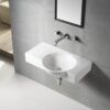 WB 7445W 2 EC7445W Gloss White Ceramic Basin 745x450x125mm