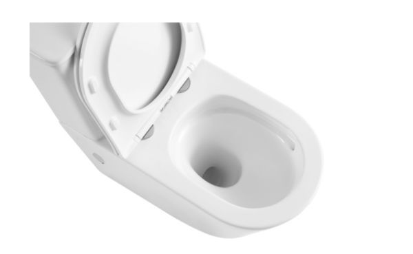 ZUMI ZERO Extra High Tornado Rimless Flush Toilet Suite