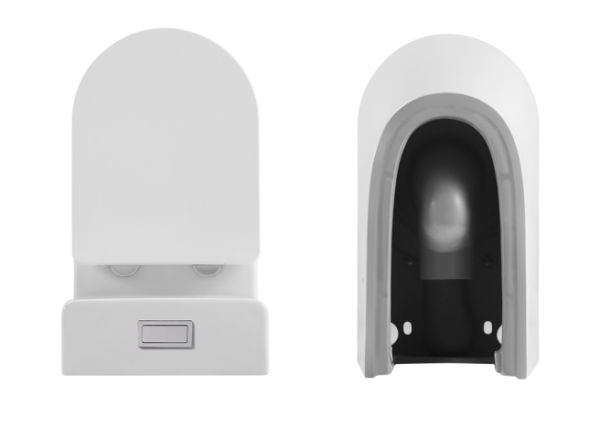 ZUMI ZERO Extra High Tornado Rimless Flush Toilet Suite