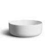 round basin 3 (b) 032MBS Gloss White Ceramic Basin 360x360x120mm