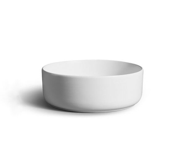 032MBS Gloss White Ceramic Basin 360x360x120mm