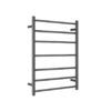 1 NRO19001GR Non Heated Towel Ladder Round Bar in Graphite 600mm
