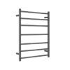 NRO19001GM Non Heated Towel Ladder Round Bar in Gun Metal 600mm