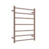 NRO19001BZ Non Heated Towel Ladder Round Bar in Brushed Bronze 600mm