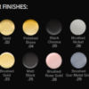 333 WL Bath Pop Down Waste - Different Colors