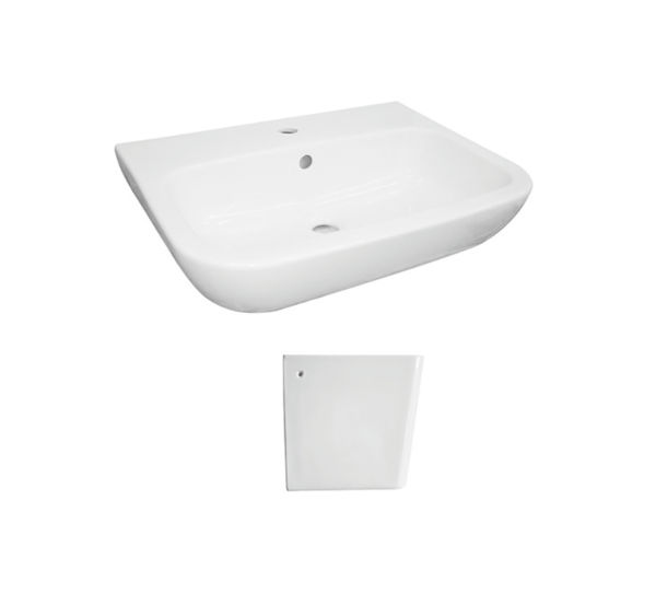 Johnson Suisse Emilia 550 Wall Basin
