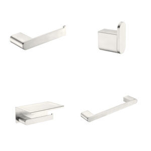 Brushed Nickel Bathroom Accessories