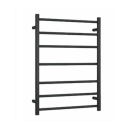 Black Heated Towel Rack