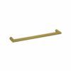 BG Thermogroup 12V Single Bar Brushed Gold Heated Towel Rail Round DSR6BG 632mm