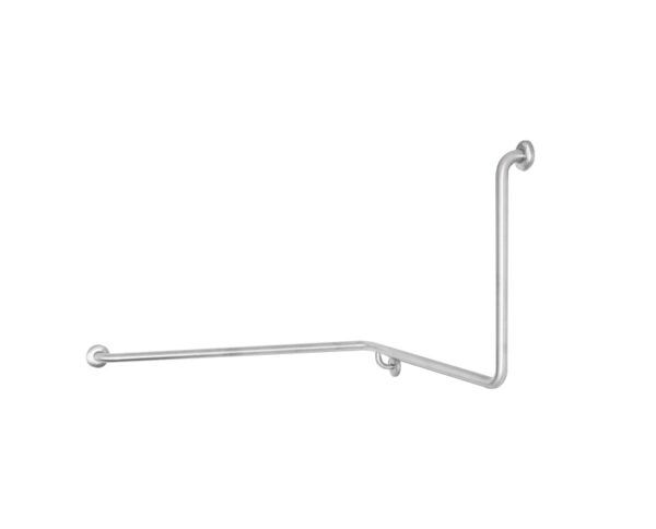 Johnson Suisse CARE 90° Corner Grab Rail 980x1030x600mm Left/Right Hand