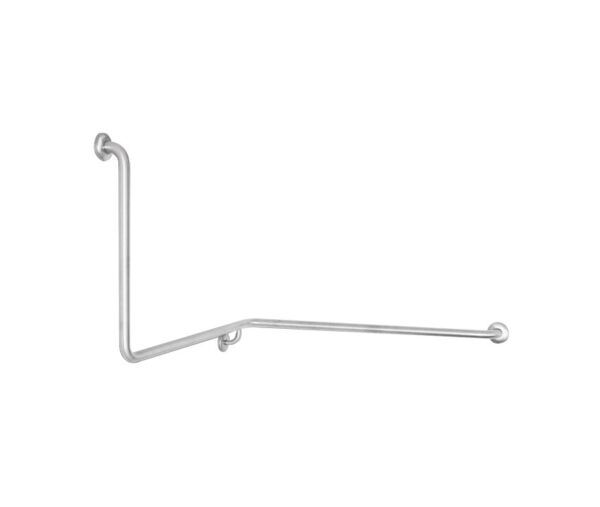 Johnson Suisse CARE 90° Corner Grab Rail 980x1030x600mm Left/Right Hand