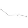 BR1100.9070R Johnson Suisse CARE 140° Corner Grab Rail 1365x1030x450mm Left/Right Hand