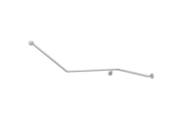 Johnson Suisse CARE 140° Corner Grab Rail 1365x1030x450mm Left/Right Hand