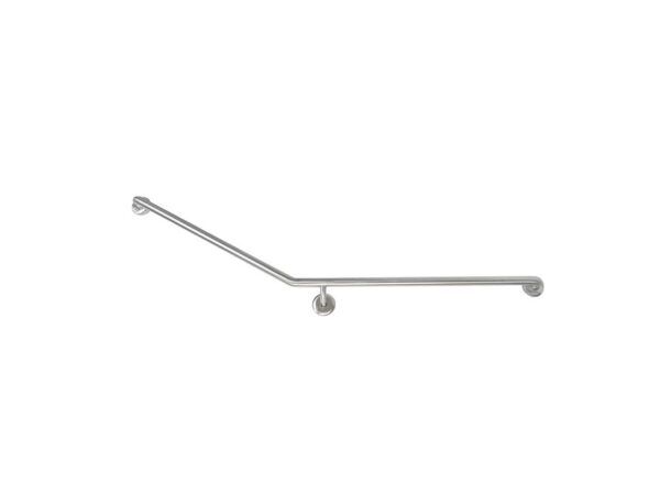 Johnson Suisse CARE Grab Rail Angled 850x700mm (32×1.2) Left/Right Hand Side