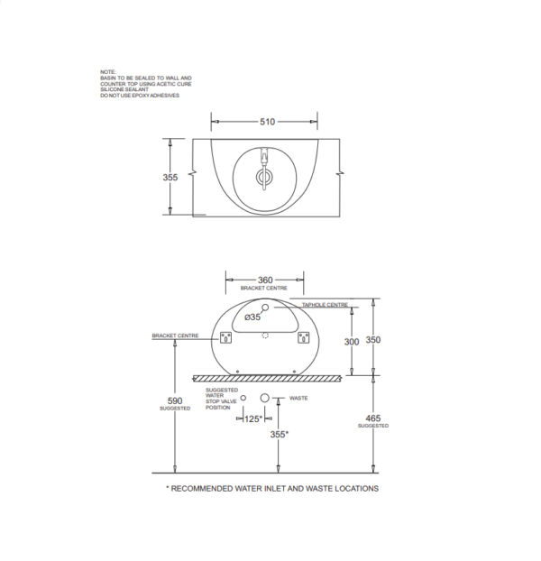 Johnson Suisse Egg Junior Basin 500×360mm 1th Chpw