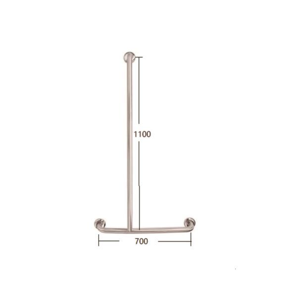 ECTPG19L/R MOBI CARE T Shape Shower Rail
