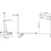 ECTPG22L 2 ECTPG22L/R MOBI CARE L Shape (with Extension) Shower Grab Rail