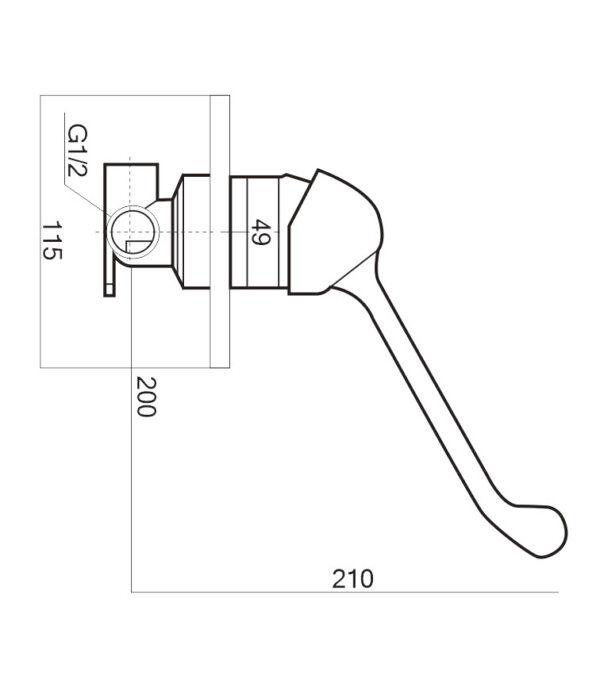 ECWT509D MOBI CARE Shower Mixer