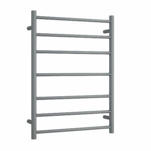 Gun Metal Heated Towel Rack
