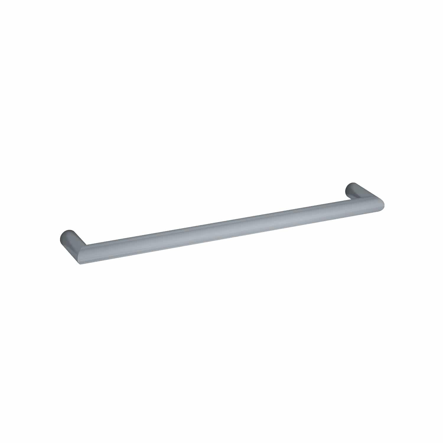 Thermogroup 12V Single Bar Gun Metal Heated Towel Rail Round DSR6GM 632mm
