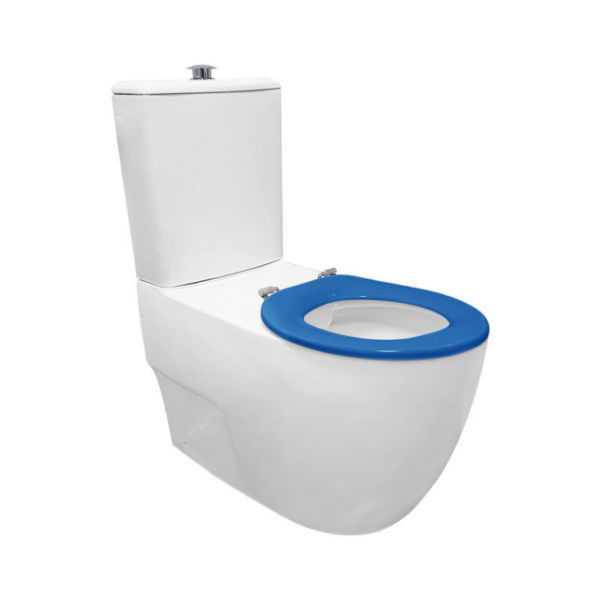 Johnson Suisse JTTG335.JTTG336.15 Gemelli Care Closed Coupled Back To Wall Rimless Toilet Suite