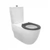 Gemelli2 Johnson Suisse JTTG335.JTTG336.15 Gemelli Care Closed Coupled Back To Wall Rimless Toilet Suite
