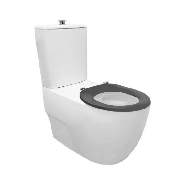 Johnson Suisse JTTG335.JTTG336.15 Gemelli Care Closed Coupled Back To Wall Rimless Toilet Suite
