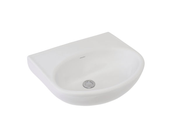 Johnson Suisse Boston Type C, Non-clinical Small/medium Hand Basin with/without Taphole