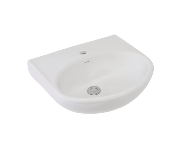 Johnson Suisse Boston Type C, Non-clinical Small/medium Hand Basin with/without Taphole