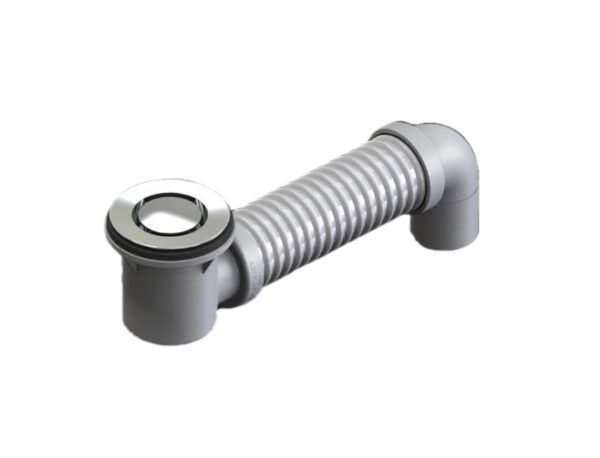 WL Bath Bend Pop Down with Connector - Different Colors